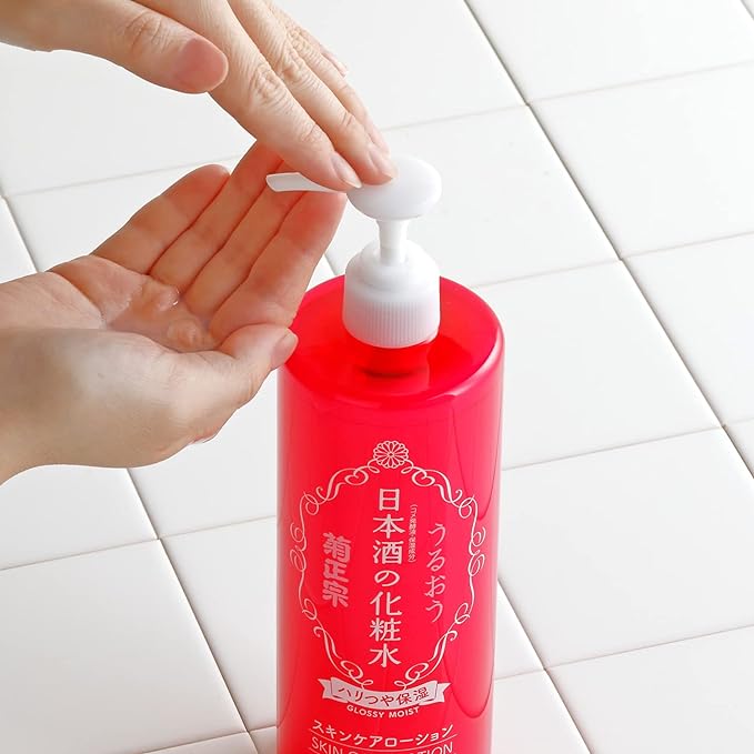 Kiku Masamune Sake Lotion, Firm & Moisturizing, 16.9 fl oz (500 ml), Niacinamide Ceramide, Large Capacity - NewNest Australia