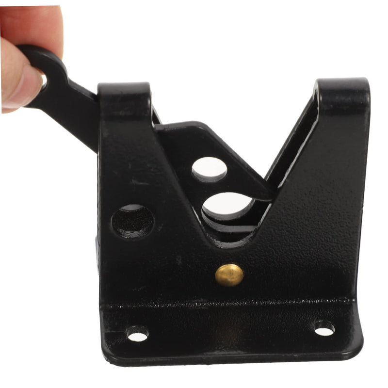 1Set Heavy Duty Gravity Latch for Gates String Design for Backyard and Fence Use Durable Construction Easy Operation for Inward and Outward