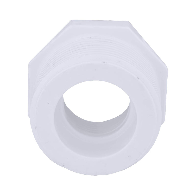 CHARLOTTE PIPE 1 1/4 x 3/4 SCH 40 RED BUSHING MPTXFPT PRESSURE (1 Unit Piece) 1 1/4 X 3/4 Inch ( EACH qty: 1 ) White