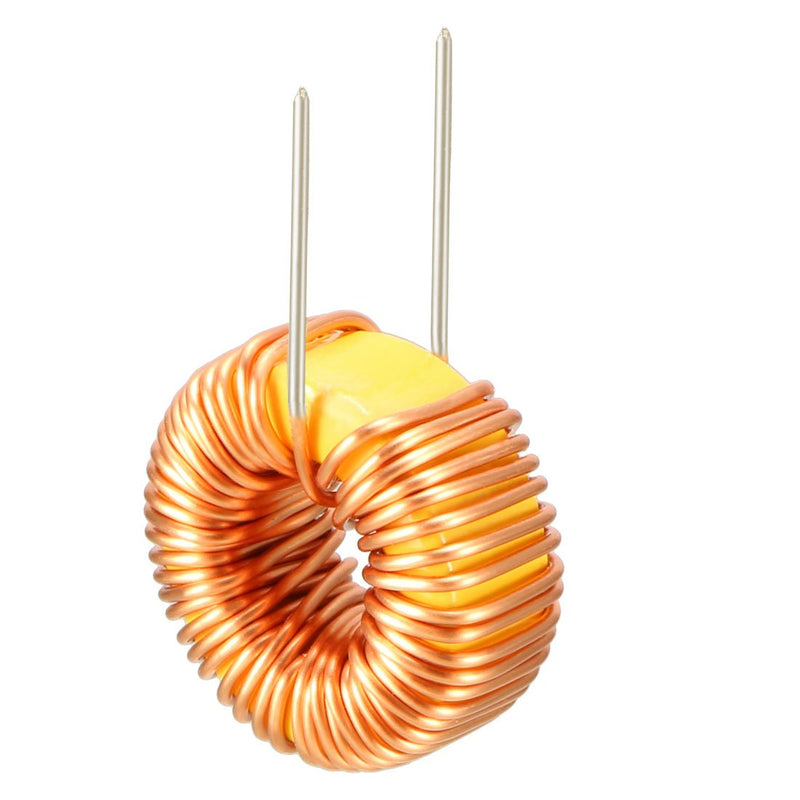 uxcell 10Pcs Vertical Toroid Magnetic Inductor Monolayer Wire Wind Wound 100uH 6A Inductance Coil