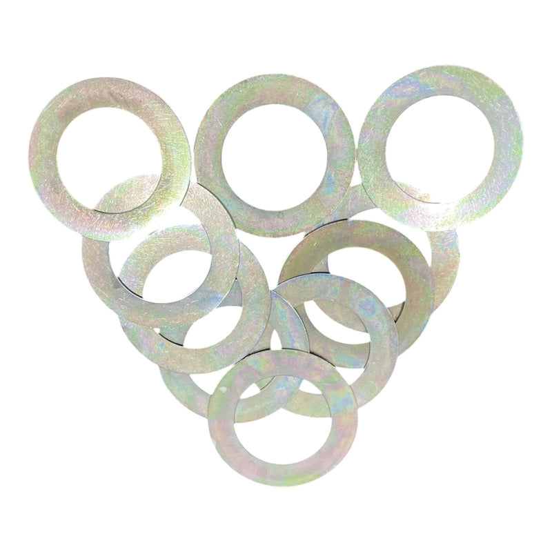 Bucket Pin Shims Spacer Washer Size 135mm x 90mm x 2 Mm Set of 10 Pcs Fits and Compatible with Various Earthmoving Machines and Excavator Machine