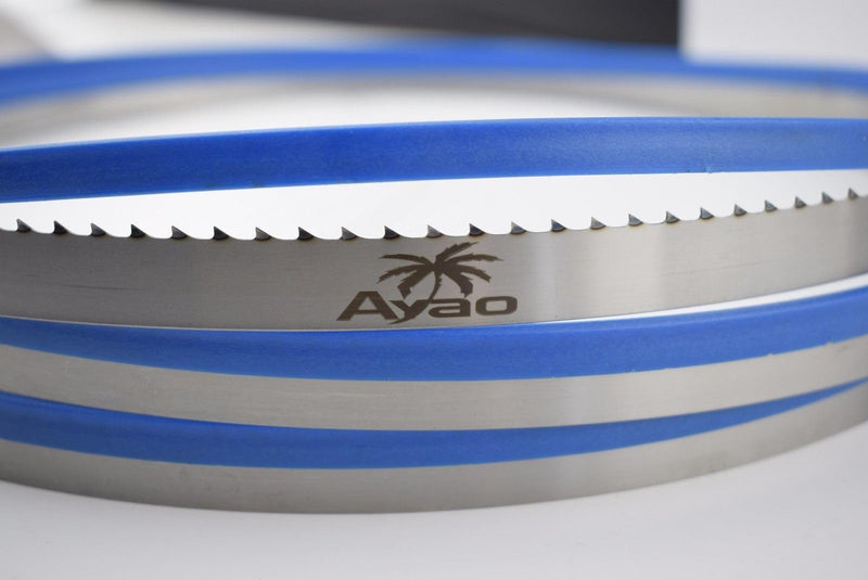 AYAO 116" x 1/2" x 4 TPI Hardened Teeth Bandsaw Blades to fit Jet JWBS-14SFX Band Saws, 2PK