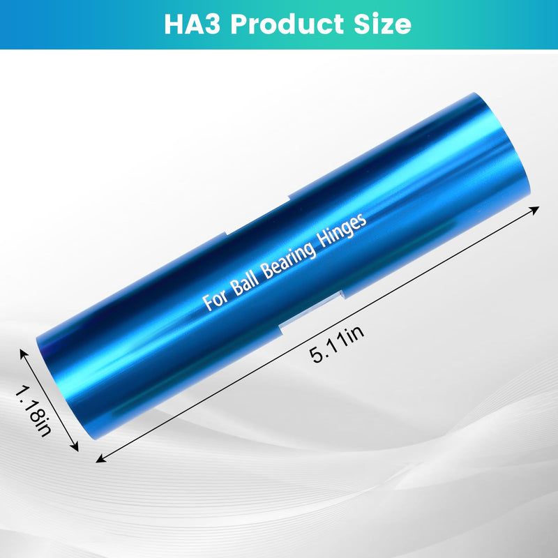 HA3D Door Hinge Adjustment Tool for Commercial Hinges, Door Hinge Tool for Fixing Sagging Door, Commercial Fixed Hanging Door Hinge Tool for Ball Bearing Hinges HA3D