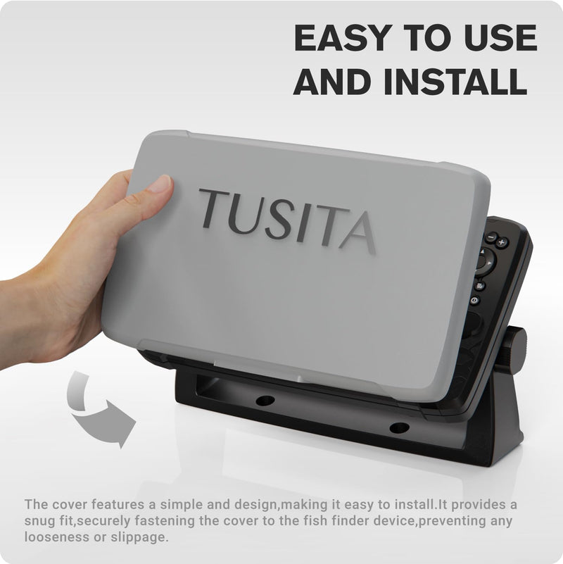 TUSITA Sun Cover ‎000-14176-001 Compatible with Lowrance Hook Reveal 9" Fish Finder