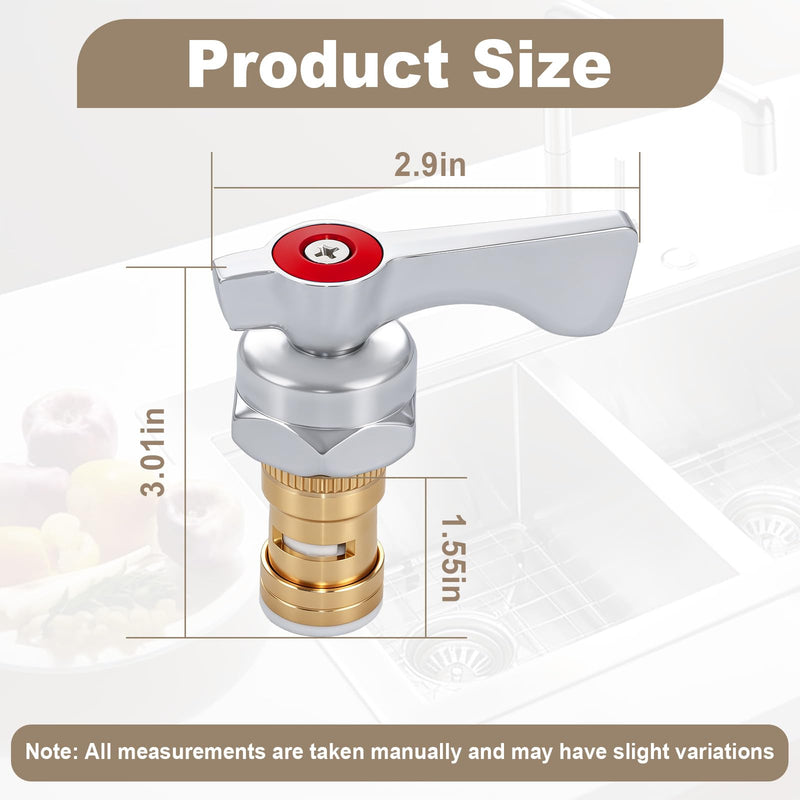 21-309L Valve & Handle Repair Kit Compatible with Krowne Royal Faucets