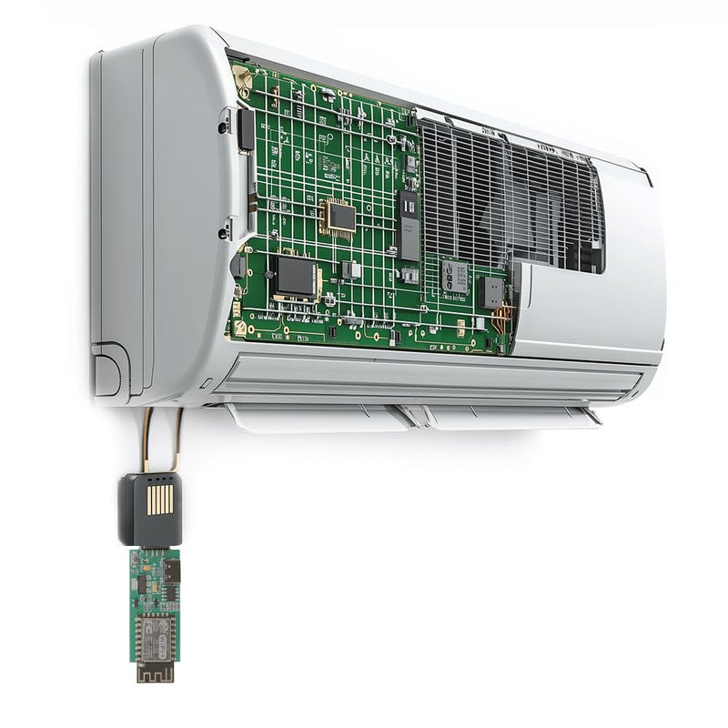 SLWF-01PRO Universal Ductless HVAC WiFi Control Module Over Home Assistant or Web-Interface for Air Conditioners