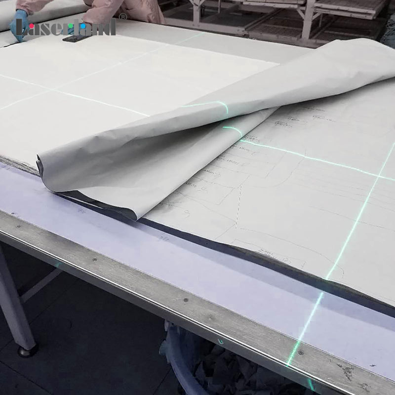 Green Light Cross Module Projector Focusable Locator Generator Placement Position Guide for Heat Press Screen Printing Cloth Fabric Wood Stone Alignment Dia.16mm