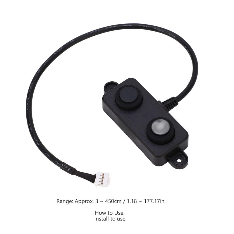 Ultrasonic Distance Sensor 3 to 450cm Ranging Ultrasonic Detector DC 3.3V to 5V Ultrasonic Range Detector for Robot UART Controlled