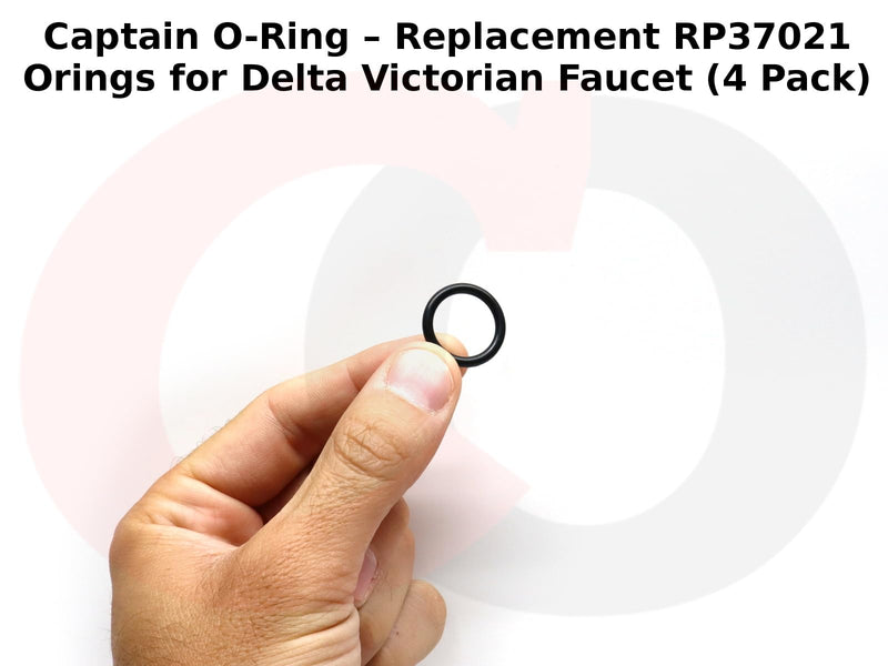 Captain O-Ring – Replacement RP37021 Orings for Delta Victorian Faucet (4 Pack)