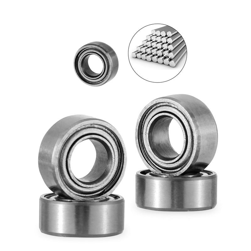 3x6x2.5 mm Miniature Steel Bearings MR63ZZ L-630 673ZZ Deep Groove Ball Bearing Pack of 10 3*6*2.5 mm
