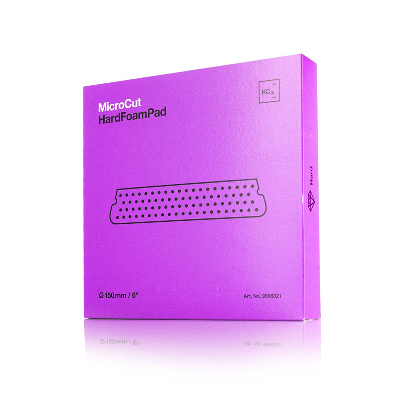 Koch-Chemie - Micro Cut Pad V2 - Special Sponge for Removing Fine Scratches, Holograms, and Polishing Marks; High Stability; Long-Lasting Compression Hardness; Contours Easily (150mm x 23mm) (Hard)