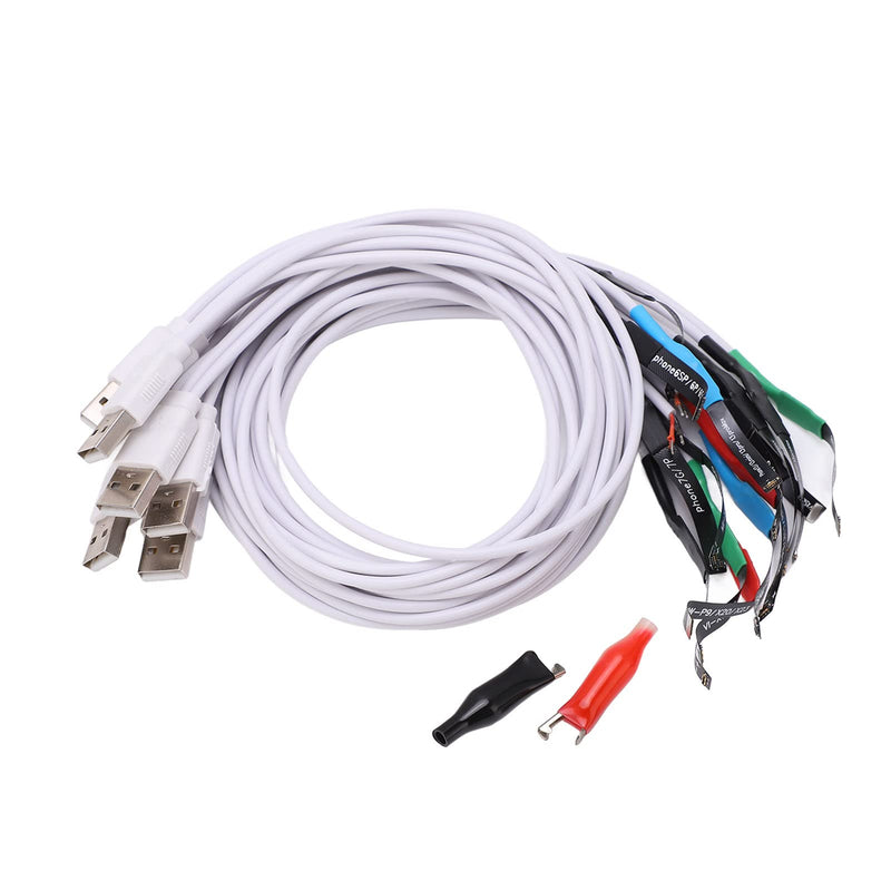 Phone Repair Power Supply Cable with Alligator Clips Power Tester Boot Control Line for Motherboard Diagnostic