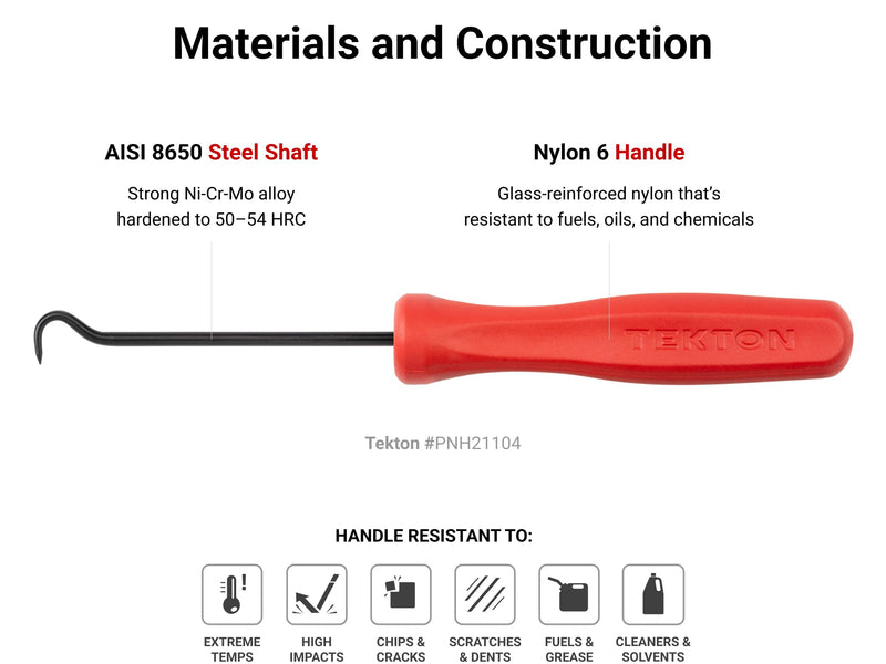 TEKTON Pick and Hook Set (5-Piece) | PNH90102 | Made in USA