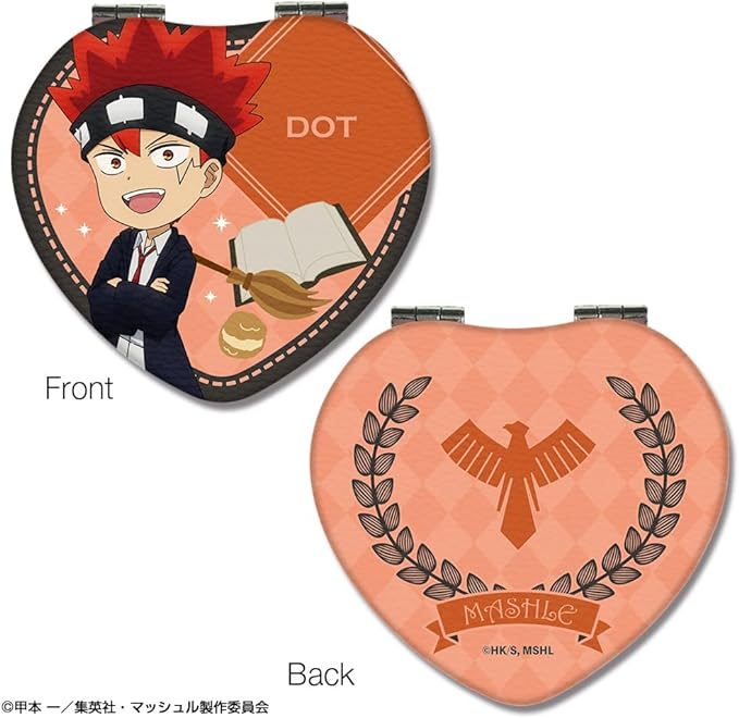 Mashle-MASHLE HMAN-M001-m02 Fin Ames Heart Shaped Compact Mirror - NewNest Australia