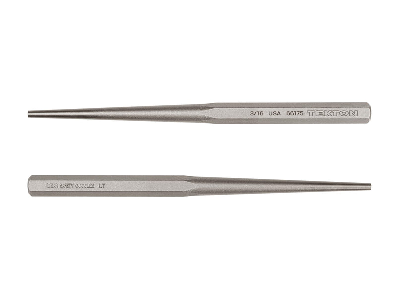 TEKTON 3/16 Inch Alignment Punch | 66175 | Made in USA 3/16 in.