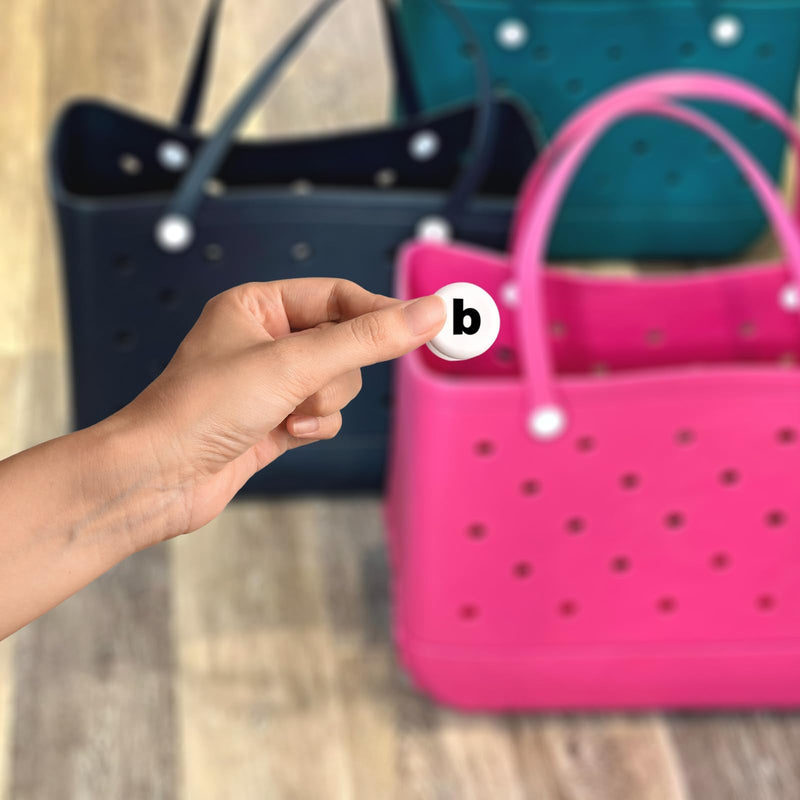4 PCS Beach Bag Replacement Rivets for Bogg Bag Rivet Replacements Rivets Repair Rubber Tote Bag Handles Straps Button Buckle Pool Bag Accessories "b" Style