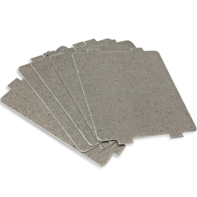 5 Pcs Microwave Oven Parts Waveguide Cover Universal Mica Sheet Microwave Oven Repairing Part for Kitchen Home Office Restaurant (4 Inch X 4.7 Inch) 4 Inch X 4.7 Inch