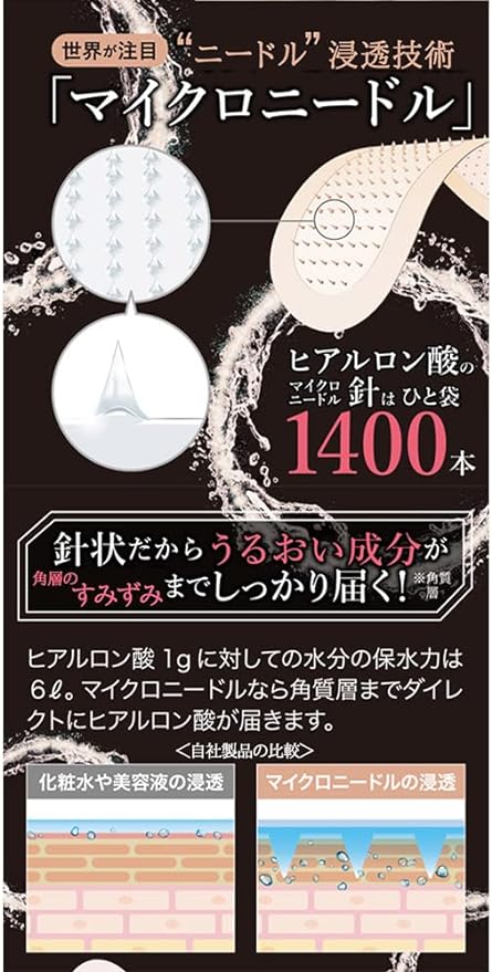 Microneedle, Hyaluronic Acid Care Patch, 2 x 1 Bag (Micro Patch, Needle Patch, Eye Pack, Eye Pack, Eye Sheet, Eye Pack, Eye Pack, Eye Bag, Injection Pack, Patch, Needle, Acupuncture, Mask Sheet) - NewNest Australia