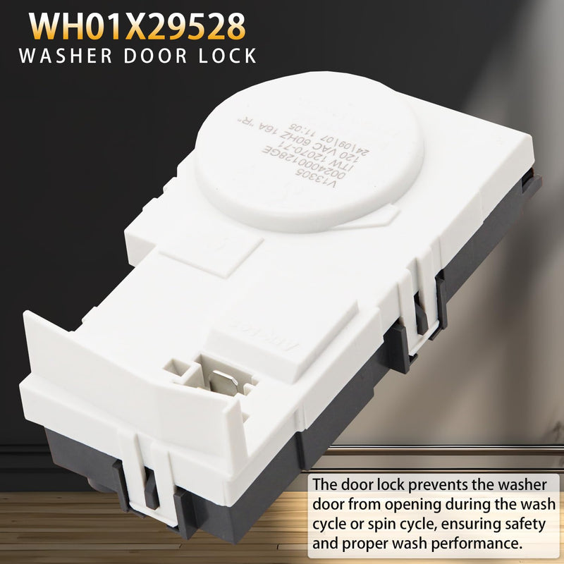 WH01X29528 Washer Door Lock for GE Replaces AP6985313 PS12749276 PD00060769