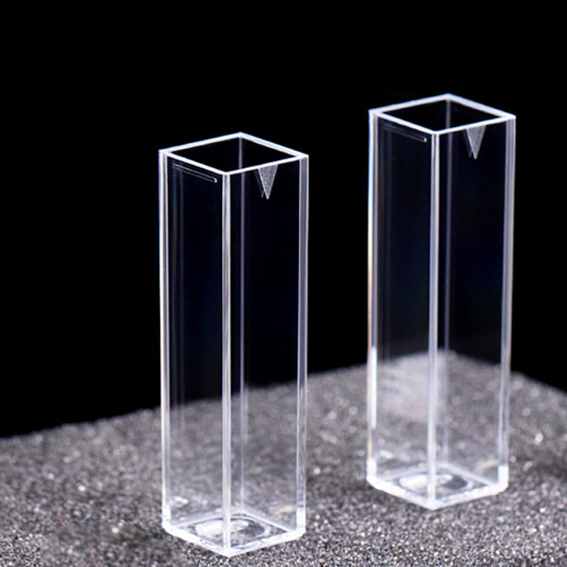 Disposable Cuvette/4.5ml,Polystyrene Disposable，(Pack of 100) Pack of 100