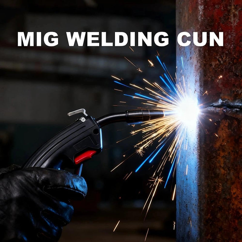 10ft No Gas Mig Gun Liner Replacement Fit Chicago Electric 90 AMP Mig 100 Flux Wire Welder 68887 44567 62719 61849 63582 63583 10FT MIG GUN