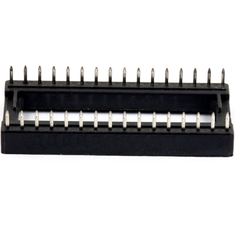 15pcs DIP IC Socket 32Pin Wide Solder Type Adaptors 2.54mm / 0.1" Pitch 15.2mm / 0.6" Row Pitch Dual Row 32 Flat Pins