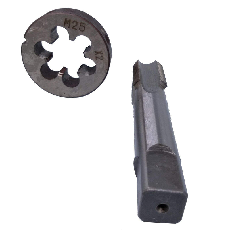 HSS M25 x 2mm Tap and M 25 x 2.0mm Die Metric Thread R ight Hand