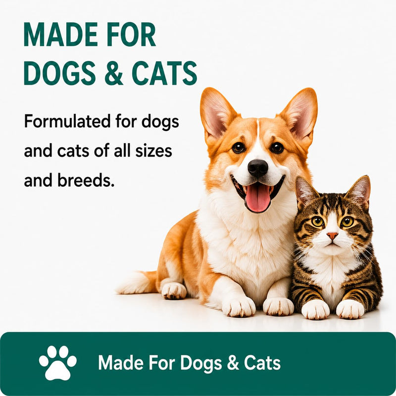 Urinary Health Liquid Supplement for Dogs & Cats, Supports Healthy Urinary Tract & Normal Urine Flow, Easy to Administer, Daily Wellness Support