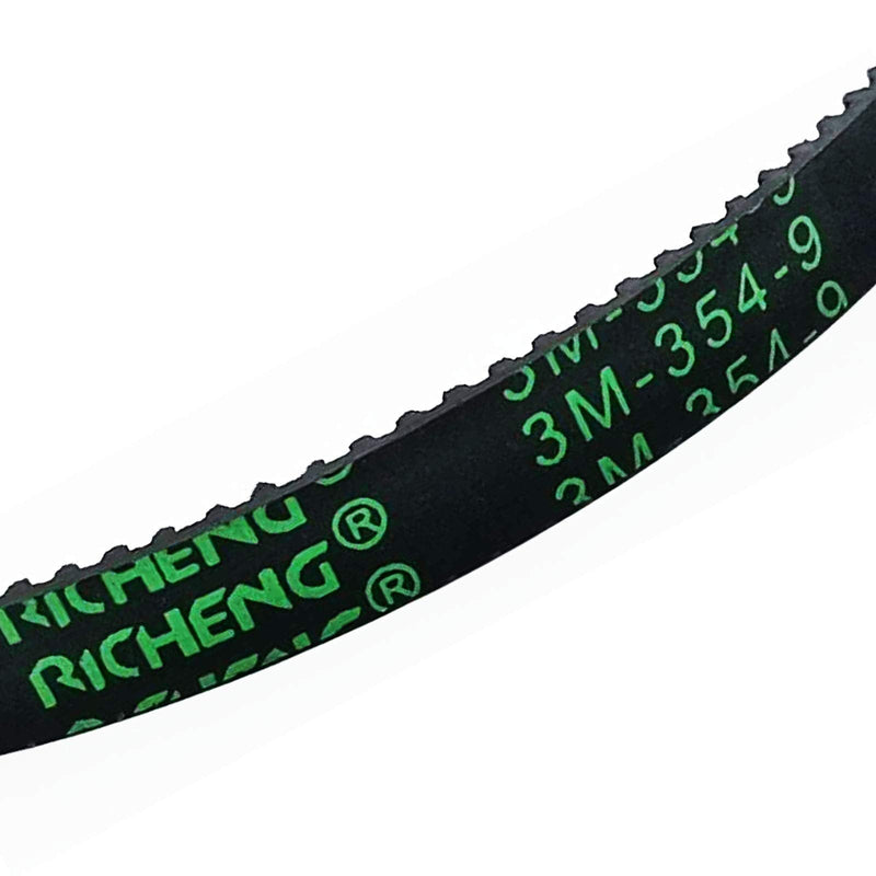 5 Inch Rubber Sand Belt Conveyor Belt PVC Conveyor Belt Seamless Circular Conveyor Belt 3M-354-9 Belt（2Pcs）