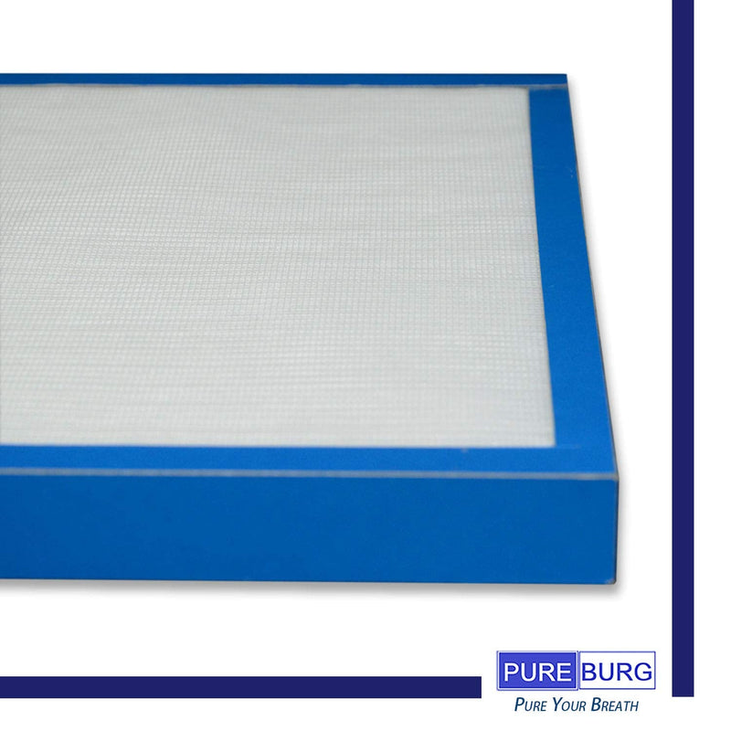 PUREBURG AF-10FL Replacement Filter Compatible with HoMedics Total Clean AF-10, AP-15, AR-10 Air Purifiers, H13 True HEPA Double-Layer Filtration, Pack of 1 10.2" x 11.9" x 1.5"