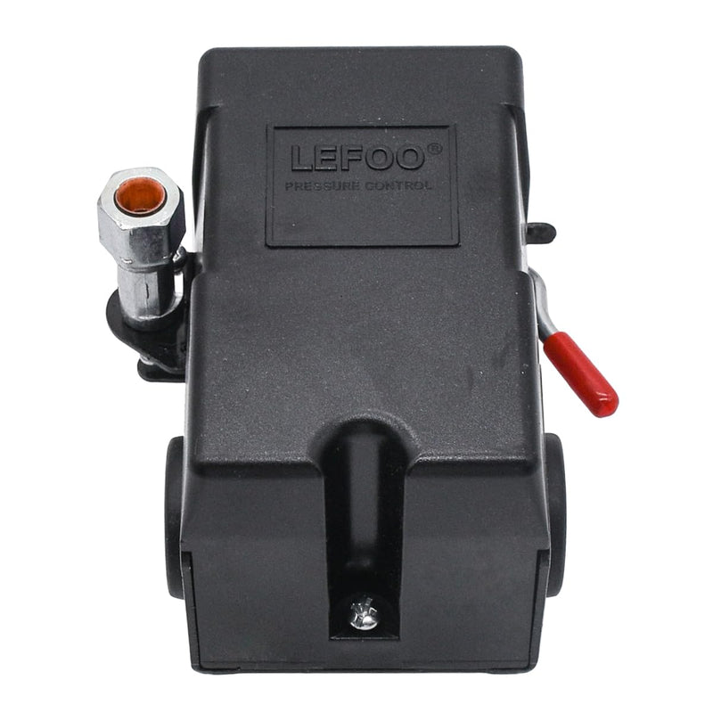 LF10-1H-1-NPT1/4-95-125 Pressure Switch - Air Compressor Pressure Control Switch 95-125 PSI One Port H/D Pressure Switch w/Unloader TEK-LF10-1H-1-NPT1/4-95-125 Single Port - NewNest Australia