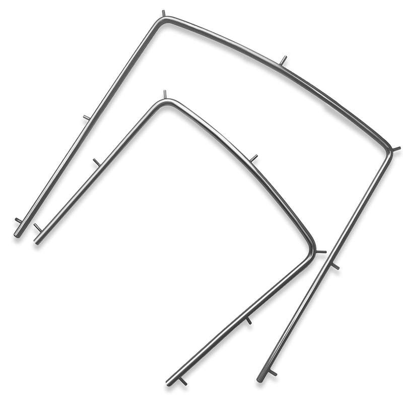 SURGICAL ONLINE Comprehensive Dental Rubber Dam Kit - Medical Grade Stainless Steel, Rubber Dam Clamps, Punch Plier, Endodontic Supplies, and Dental Isolation Tools.