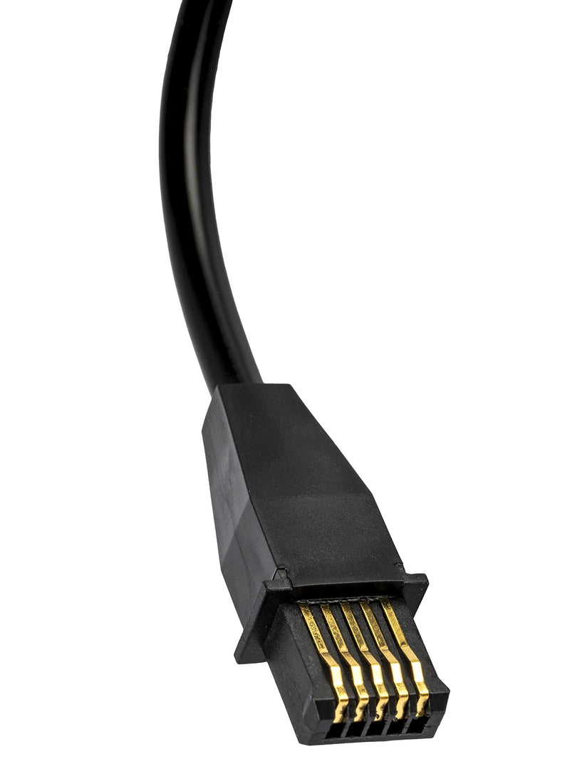 Mitutoyo 02AZD790F, U-Wave Connecting Cable (Plain Type Straight), Interface Accessory, SPC/U-Wave Connectivity, Data Transfer for Digital Instruments