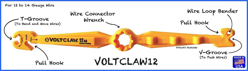 VOLTCLAW-12 Nonconductive Electrical Wire Pliers