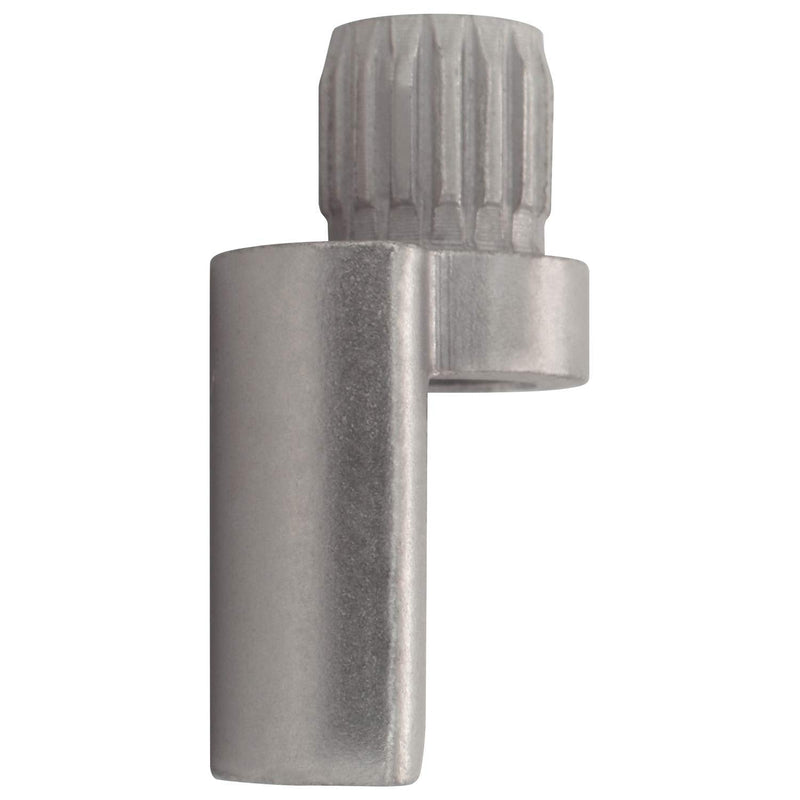Nuk3y Door Saver 3 III Hinge Pin Stop for Residential Doors Fits All 3" to 4-1/2" Hinges (Satin Nickel) Satin Nickel