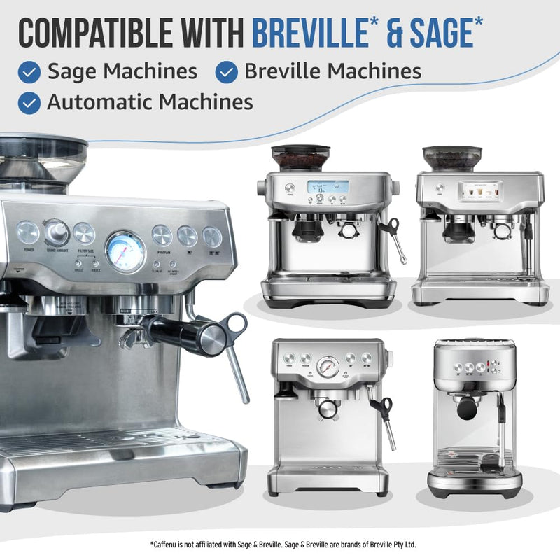 Breville Compatible Descaling Solution. Bottle of Descaler Solution. Descaling Kit Removes Limescale For Hotter Coffee. 2 Uses Descaler For Breville Coffee Machines. 6.7 Fl Oz (Pack of 1)