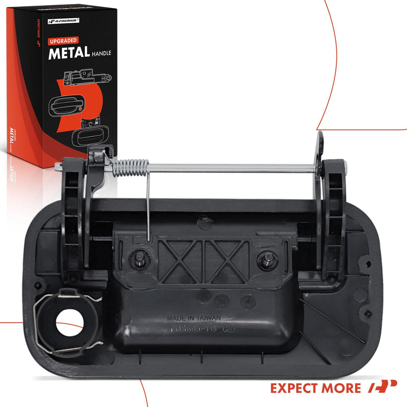 A-Premium Upgraded Metal Tailgate Handle Liftgate Latch Handle with Keyhole Compatible with Ford F-150 F150 2004-2014, F-150 Heritage 2004, Lobo 2004-2015, Primed Black, Replace# 7L3Z-9943400-BAPTM