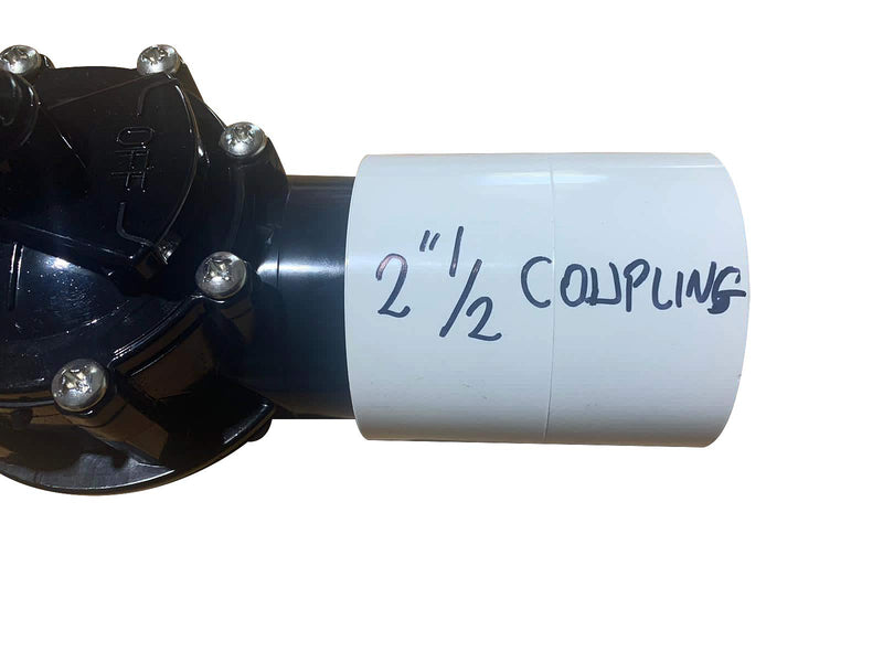 FibroPool Swimming Pool Diverter Valve – 2 Inch 3-Way Posi-Close Slip Valve, Lubeless PTFE Seats, CPVC Construction, Ideal for Pools, Spas, Heaters, Chemical Dispensers, and Salt Generators