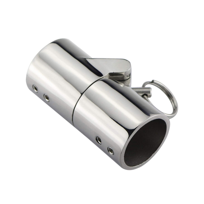 316SS Marine Grade Boat Pipe Connector, Stainless Steel Folding Swivel Coupling Tube Pipe Connector Boat Hardware Fitting For (32mm)1-1/4inch tube