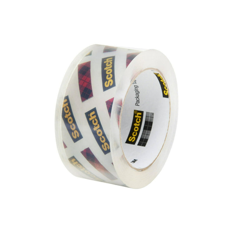 Scotch Box Lock Packing Tape, Clear Packaging Tape, Extreme Grip Box Tape for Holiday Shipping, 1.88 in. x 54.6 yd, 3 Rolls, Tape Dispenser not Included
