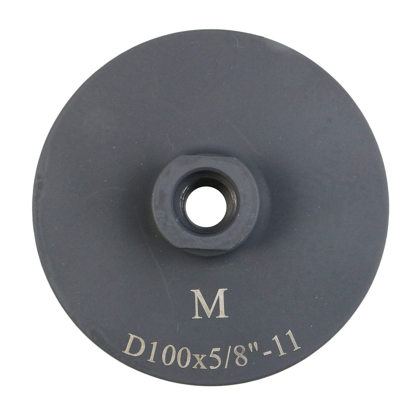 4 Inch Dry/Wet Flat Diamond Resin Filled Grinding Wheel Cup Wheel for Granite and Engineered Stone(Medium) Medium
