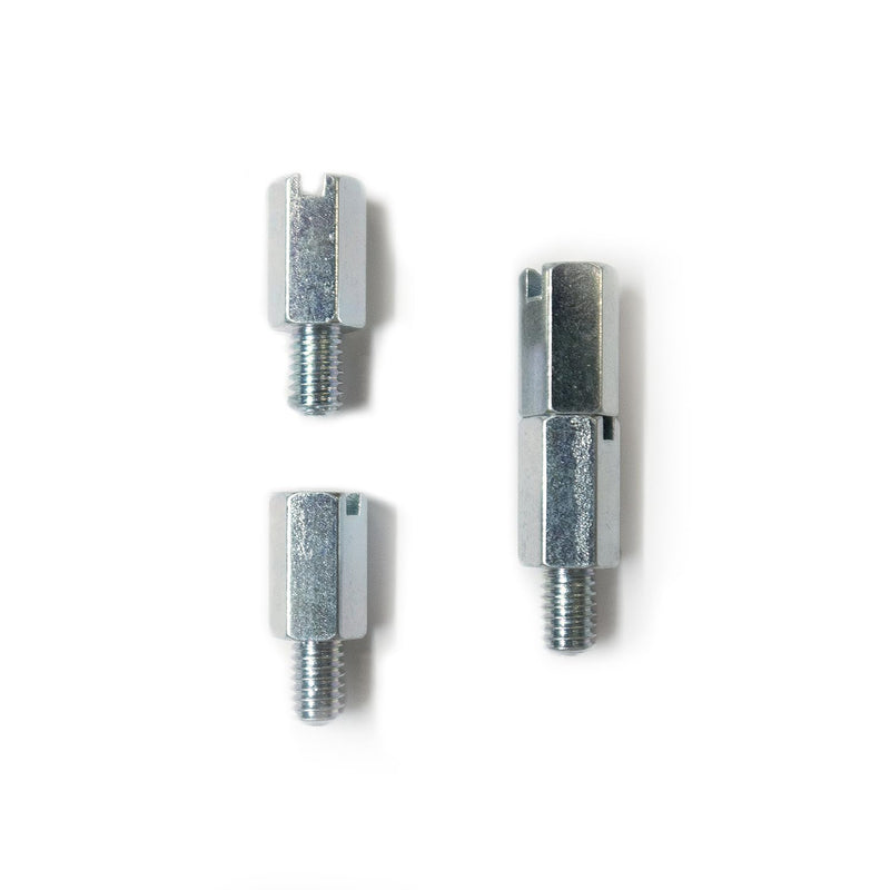 Kado Wall Mount Spacer Adapter Set for Desktop/Portable Monitor, 4pcs M4x10mm Hex Stainless Steel Standoff Spacer Screw Nut Bolt Motherboard Prototyping Accessories for PCB, Computer & Circuit Board 4-Pack