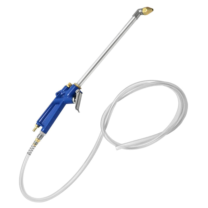 QWORK Air Blow Gun Pneumatic Engine Cleaning Gun with 4Ft Hose, Cleaning Degreaser Sprayer Tool 1 pc