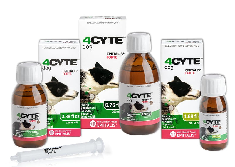 4CYTE Epiitalis Forte Dog Joint Supplement Gel – Mobility, Flexibility & Cartilage Support 50 ml