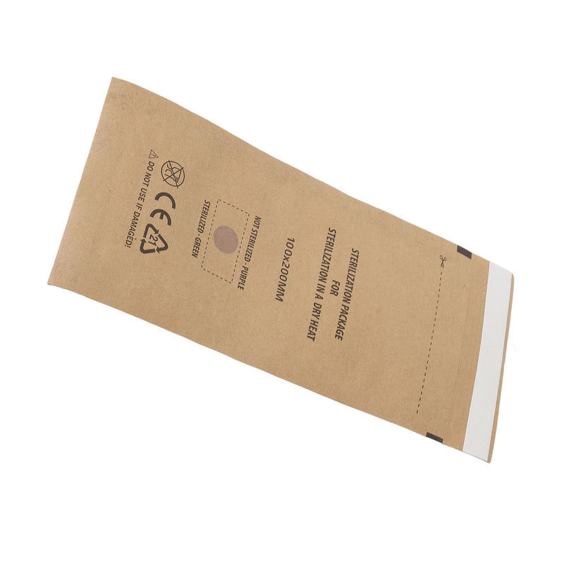 100Pcs Dental Products Self Sealing Pouch Disposable Nail Art Tools Cleansing Bag for Clinic Salon M