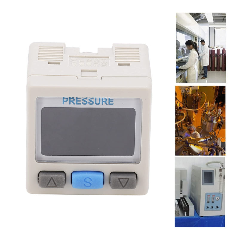 Digital Pressure Switch Pneumatic Vacuum Controller 0 to 101kPa Adjustable Regulator Valve with Display