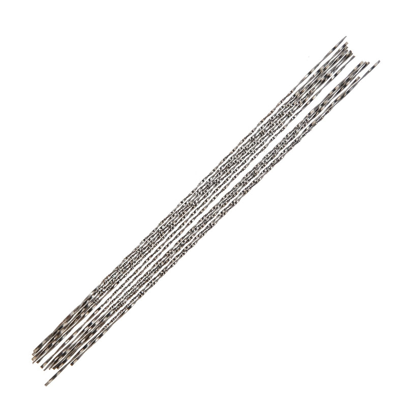 Jewelers 12pcs 5.12 * 0.04in Jewelry Saw Blades, Spiral Tooth Rolling Saw for Cutting Carbon Steel, Copper, Aluminum and Other Metals 2# saw blade