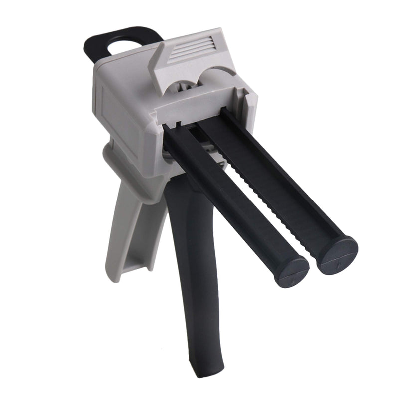 CNBTR Dispenser for 50ml 1: 1/1: 2 AB Cartridges Plastic Tubes Adhesive Impression Mixing Dispensing