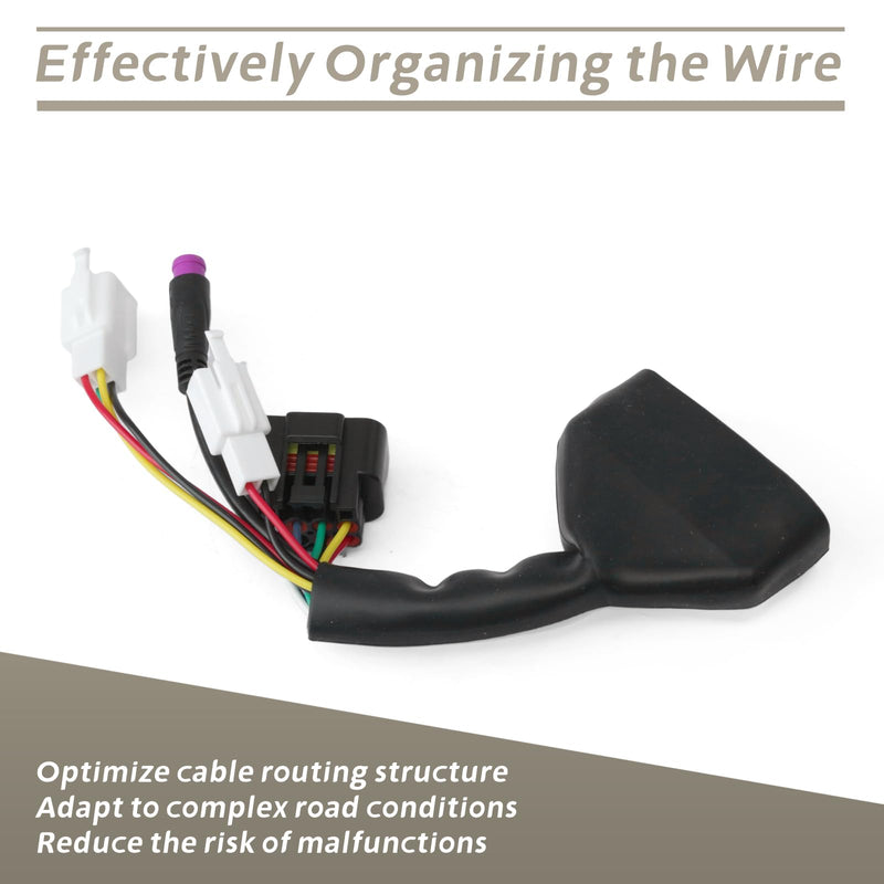 Ebike Controller Main Line Compatible with Tuttio Soleil01 Electric Dirt Bike with M Function Key Display, Controller Wire Harness Assembly