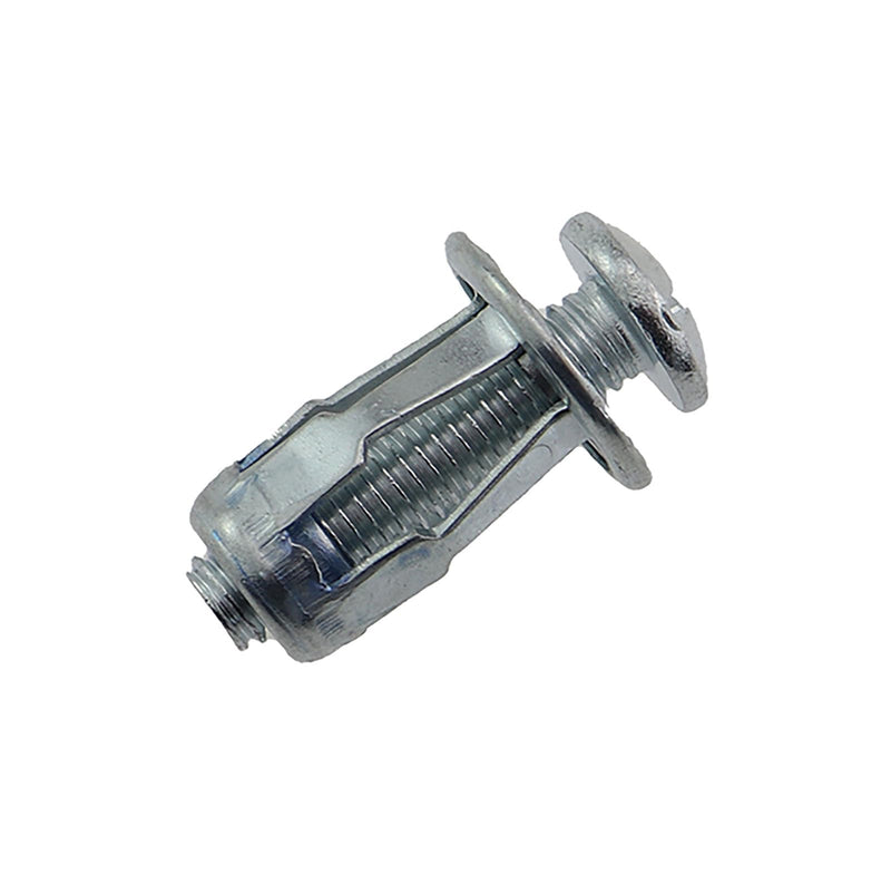 16PCS M6x25 Zinc Plated Carbon Steel Cross Recessed Expansion Screws Hollow Tin Plate Aluminum Plate Countersunk Expansion Screws Petal Nut with Screw Assembly for Thin Soft Wall M6X25mm
